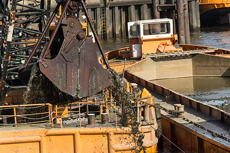 工作时的叫喊声海岸汉堡仓库发射船只挖泥船港口码头建筑学观光图片