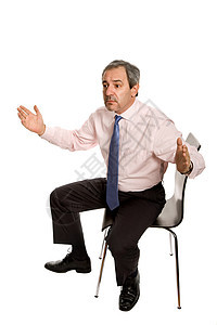 座席领带座位男性椅子商务领导人士成人工作办公室图片