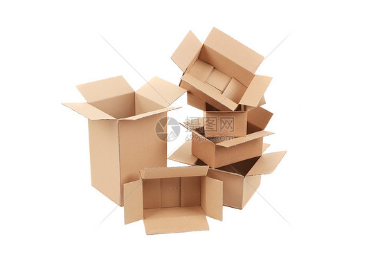 堆满空箱子商品店铺盒子环境房间货物贮存邮件标签储存图片