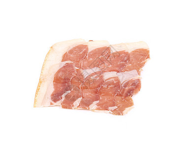 美味的普西托切片乡村食物猪肉火腿剑纹粉色健康饮食白色火腿片美食图片