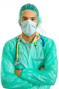医生病人工作治疗师药品职业疾病工人擦洗外科外套图片