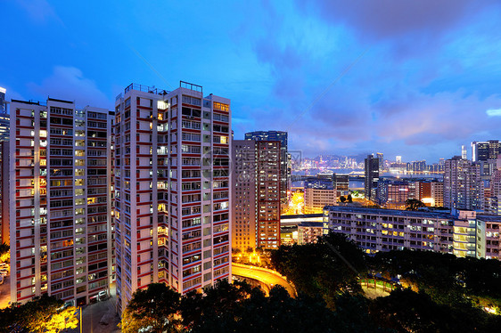 香港居住区 香港住宅区住宅景观市中心房子城市民众建筑学街道建筑公寓图片