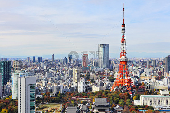 东京市风景晴天建筑建筑学城市场景公寓景观住房天际天空图片