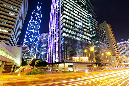 香港中央商业区 有交通小分道路图片