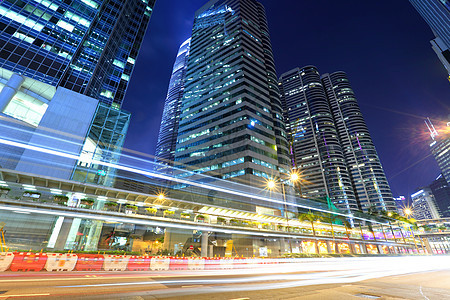 有交通小道的香港踪迹办公室旅游速度公共汽车商业建筑学小径金融旅行图片