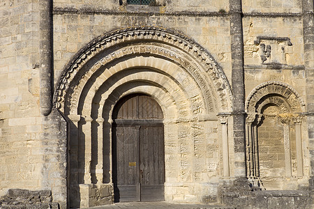 圣埃米利翁旅行大教堂石头晴天宗教城市国家村庄世界历史图片