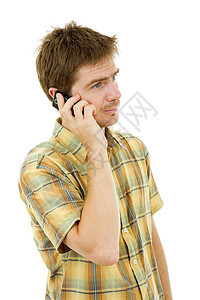 调来电话白色成人男性青年男生公司细胞企业家衬衫拉丁图片