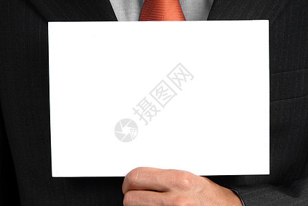 卡片办公室展示身体标识男性讯息商业套装文档手势图片