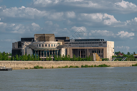 匈牙利布达佩斯国家戏剧院 布达佩斯旅游民众风景旅行建筑艺术城市天空娱乐地标图片