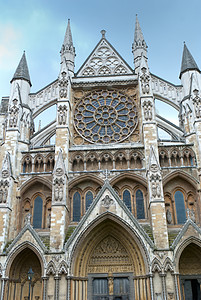 英国伦敦威斯敏斯特修道院窗户建筑物彩绘地方旅行玻璃目的地外观建筑学建筑图片