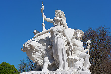 伦敦艾伯特纪念馆 详情奶牛纪念馆大理石雕像马赛克雕塑首都女王花园遗产图片