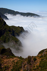 烟雾风景旅游石头薄雾旅行岩石天气悬崖地球首脑图片