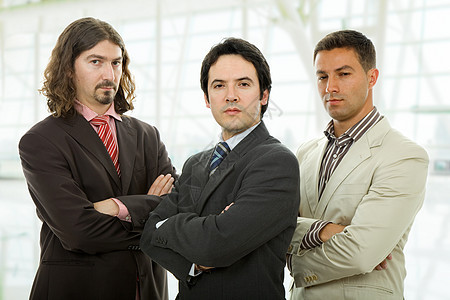 男商业男性团队工人合作工作秘书同事会议办公室微笑伙伴图片