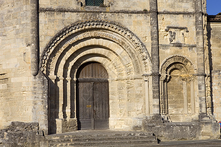 圣埃米利翁大教堂宗教晴天世界城市石头旅行文化村庄历史性图片