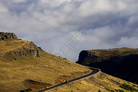 公路道路石头太阳旅行远足顶峰首脑天气荒野远景天堂图片