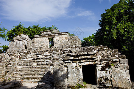 图卢建筑学文化寺庙废墟柱子石头半岛楼梯考古学旅行图片