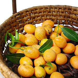 特异泰国水果 马里安梅美食气候热带素食木头叶子桌子营养素情调农业图片