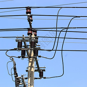 高压设备电缆天线危险技术活力警告发电机仪表工程师力量图片