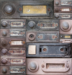 门铃按钮时间设计古铜色互联网元素复古商店导航控制图片