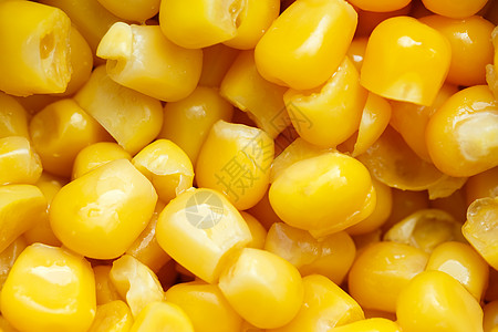 黄色大玉米特写黄甜玉米背景