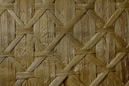 重新编辑纹理工艺艺术稻草框架篮子木头乡村宏观材料竹子图片