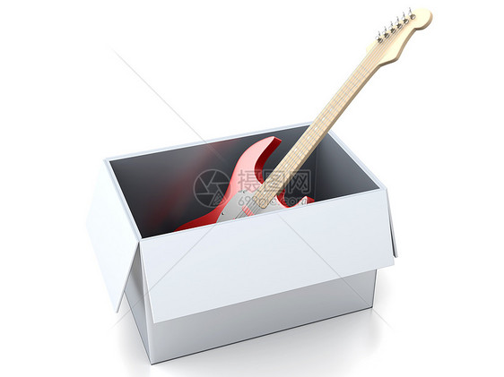 吉他插盒吉他礼物船运金属插图零售细绳送货音乐流行音乐图片