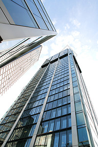 美因河畔法兰克福现代建筑摩天大楼建筑首都办公室房地产力量金融银行反射生长图片