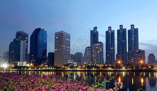 曼谷城市风景地方景观旅行建筑物结构城市风光广场日落尾巴图片