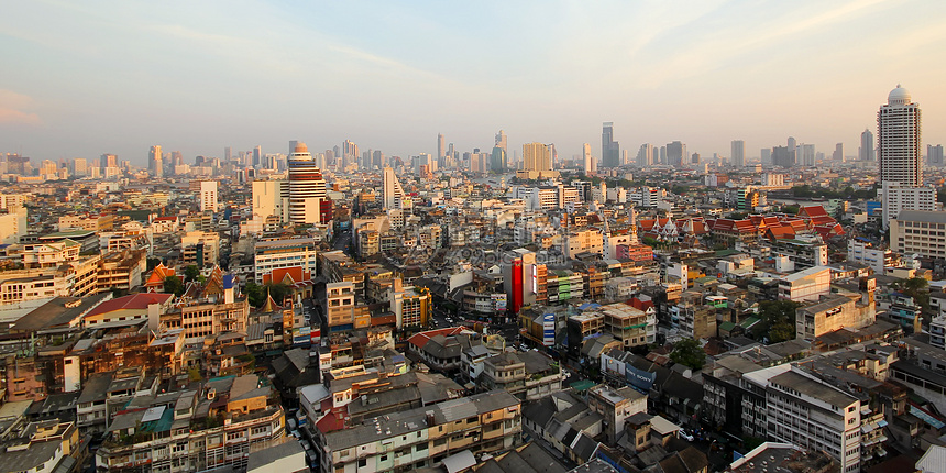 曼谷城市风景城市都市酒店天际公寓景观建筑物外观运输摩天大楼图片