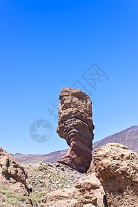 罗德里格斯德加西亚首脑公园火山天空世界遗产石头岩石干旱沙漠晴天图片