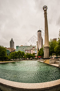 美国佐治亚州亚特兰大市中心雕塑雕像建筑物历史性艺术纪念碑城市纪念馆公园青铜图片