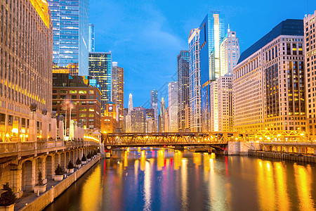芝加哥市中心建筑学金融城市生活天空市中心结构建筑旅游城市街道图片