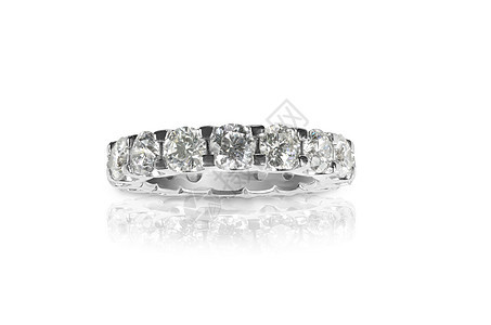 美丽的钻石结婚周年环环戒指会钻戒配饰宝石浪漫金属婚姻反射石头婚礼热情图片