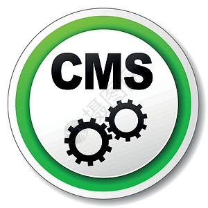 矢量 cms 圆形图标图片