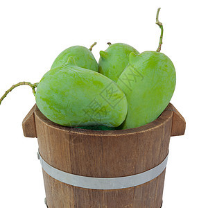 绿芒果甜点热带水果白色生活饮食食物小吃黄色绿色图片