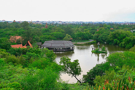 古代城市旅行反射金子地标蓝色历史性宗教遗产佛教徒天空图片