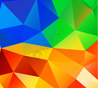 三角背景 多彩多边形公司奢华横幅光谱三角形墙纸红色技术创造力钻石图片