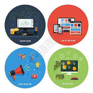 用于网络设计 Seo 社交媒体的图标电脑电话电影环境技术图表会员标签插图互联网图片