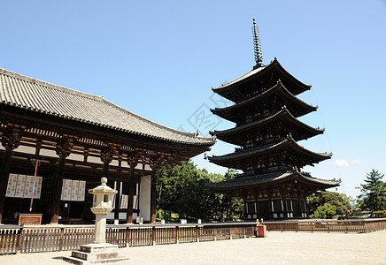 纳尔寺庙神社全景宗教公园建筑学神道宝塔地标文化图片