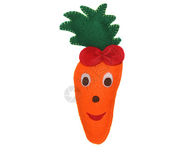 胡萝玩物羊毛蔬菜毛毡绿色植物玩具青菜手工橙子图片