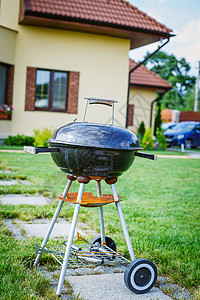 烧烤食物气体牛肉金属家庭网格壁炉烧伤物品烹饪图片