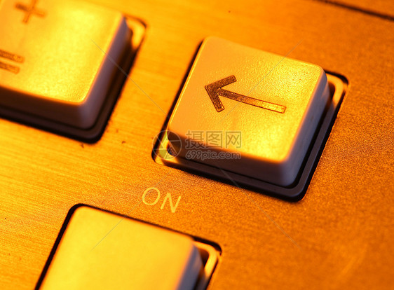 键盘机器钥匙电脑风格遗弃科学白色回顾性控制打字机图片