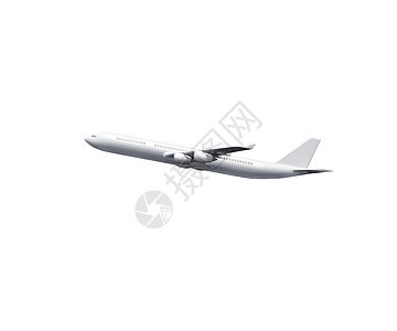 生成的白色图形平面飞机旅游航空计算机飞行旅行绘图航班图片