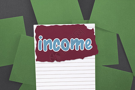 相对于黑涂层绿纸收入的收入床单一个字金融绘图计算机黑色流行语绿色图片