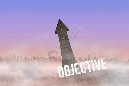 目标 反对道路变成箭头摩天大楼绘图城市计算机流行语建筑紫色一个字粉色景观图片