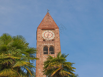 圣玛丽亚德拉教堂教会尖塔阶梯建筑学图片