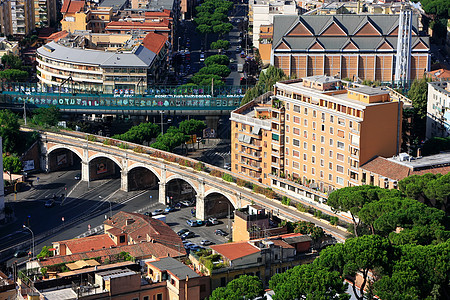 意大利罗马圣彼得巴西利卡对梵蒂冈的空中观察首都旅行全景建筑大教堂天线景观建筑学历史性教会图片