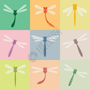 龙镰刀插图收藏团体卡通片翅膀动物夹子艺术蜻蜓图片