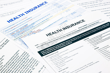 健康医疗保险表格数据文书文件检查政策调查报销金融风险工作图片