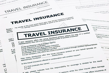 旅行保险表格申请表调查商业风险调查问卷状况报销工作文档身体图片